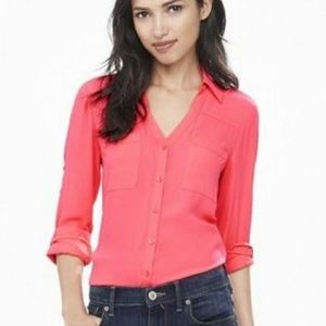 Express Portofino Button Up Blouse